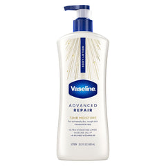 Vaseline Advanced Repair Body Lotion Advanced Repair Unscented for Dry Skin Lotion Made with Ultra-Hydrating Lipids and Vaseline Jelly That Repairs Extremely Dry Skin 20.3 Fl oz