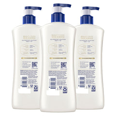 Vaseline Intensive Care Unscented Advanced Repair Body Lotion - Ultra-Hydrating with Lipids for Extremely Dry Skin, 20.3 oz, Pack of 3