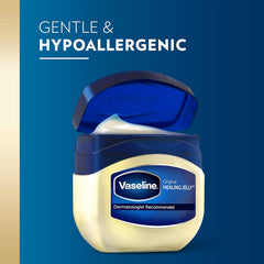 Vaseline Petroleum Jelly Original 3 Count Provides Dry Skin Relief And Protects Minor Cuts Dermatologist Recommended And Locks In Moisture 13oz (Pack of 2)